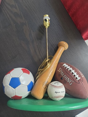 Vintage sports lamp - sports,