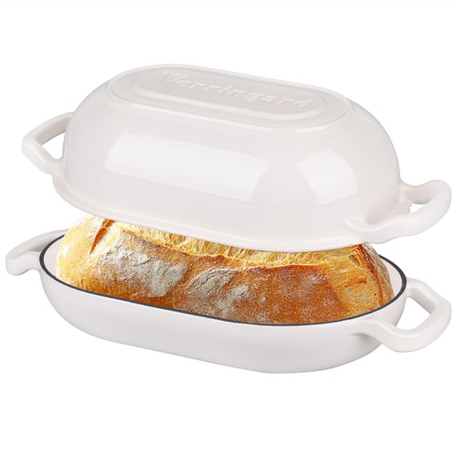 Vorringard 5qt white enameled - 5qt,