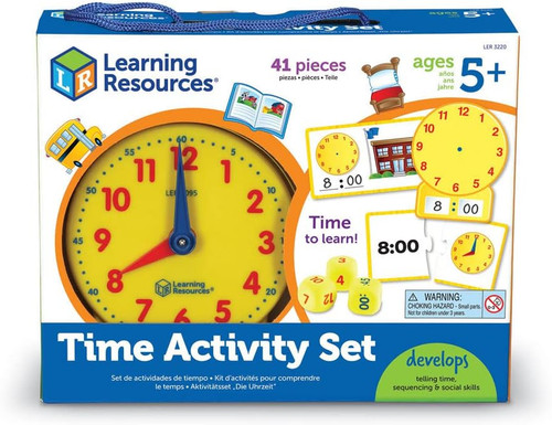 Time activity set - set, 41pcs