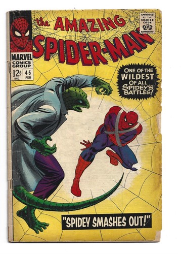 Amazing spider man - #45,, gd/vg