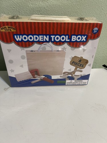 Wooden tool box - play, set