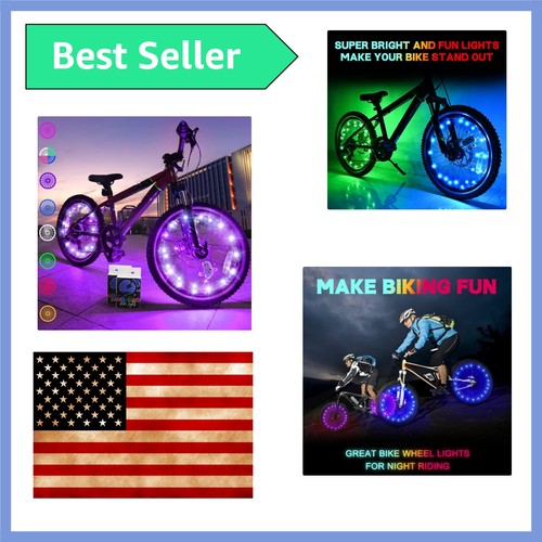 Tire pack led bike - bike, wheel