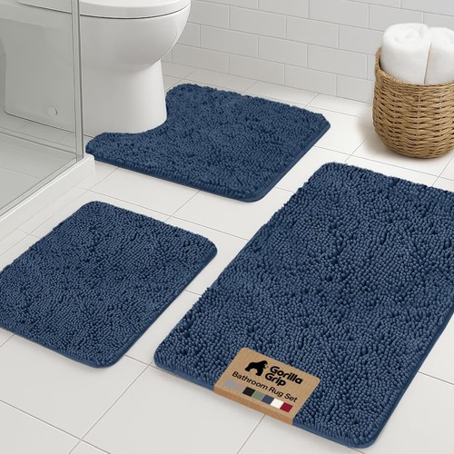 Gorilla grip bathroom - bathroom, rug