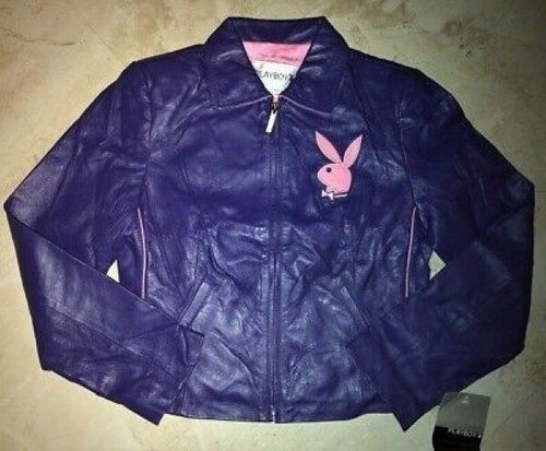 Playboy women leather - playboy, jacket