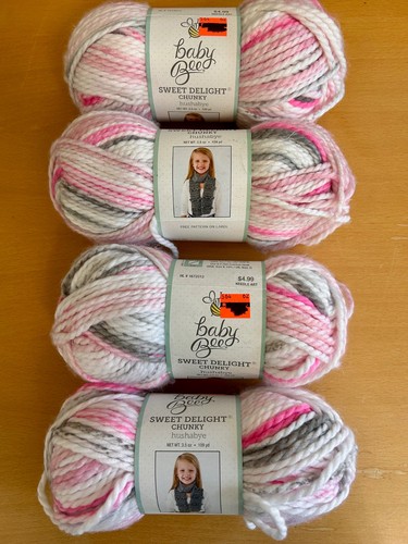 Lot skeins baby bee - 4, sweet