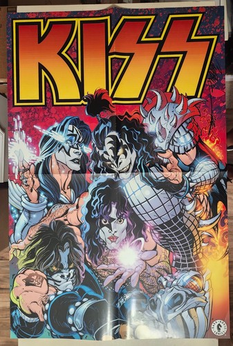 Kiss rare large - rare, 24x36