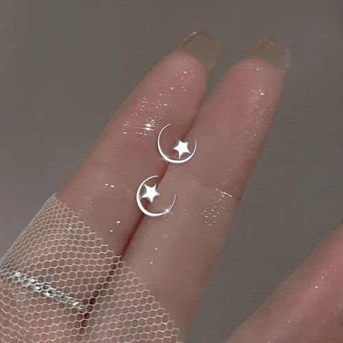 925 sterling silver crescent - 925,