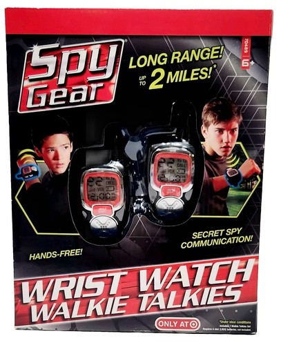 Spy gear wrist walkie talkies - gear,