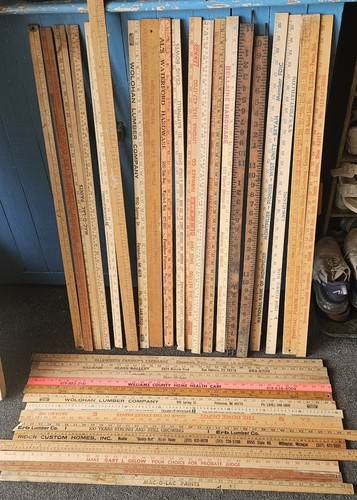 Lot vintage wooden - of, 35