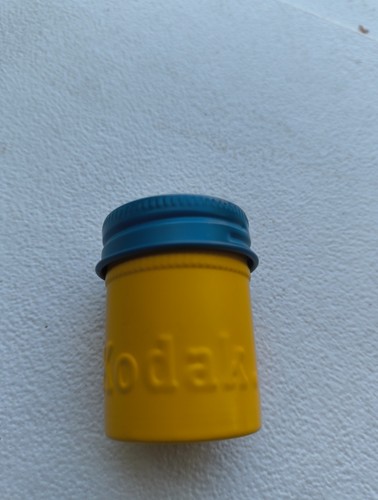 Vtg kodak empty - , embossed