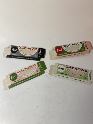 Vintage circle chews box - vintage,