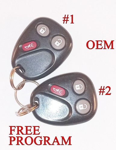 Pair trailblazer envoy keyless - trailblazer,