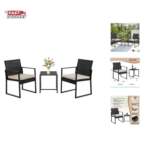 Piece patio furniture set - 3-piece,