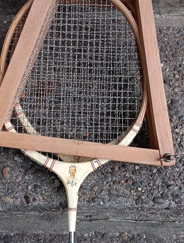 Original 1960 badminton - , racks