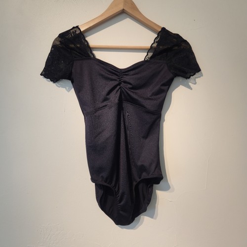 Short sleeved small - black, mesh