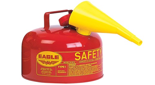 Eagle steel safety gas - safety, can