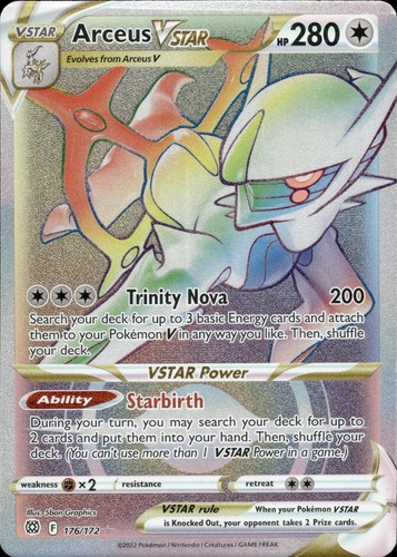 Arceus vstar 176 172 rainbow - vstar, 176/172