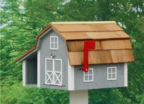 Amish mailbox combo - amish,