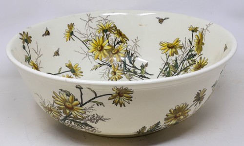 Antique 1880 huge ironstone - c,
