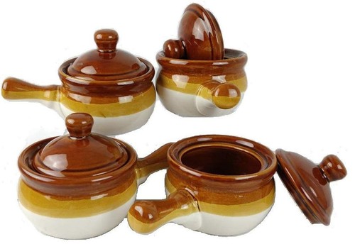Onion soup crock chili - soup,