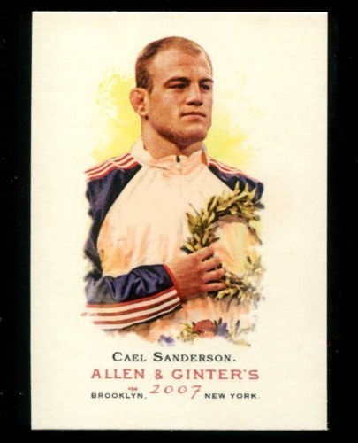 Cael sanderson 2007 topps - cael,
