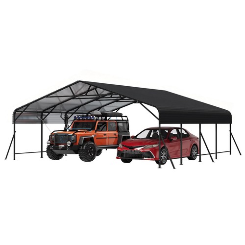 20x20x9 metal carport steel - 20x20x9, ft