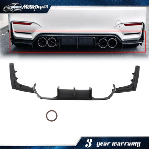 Rear bumper diffuser - bumper, v