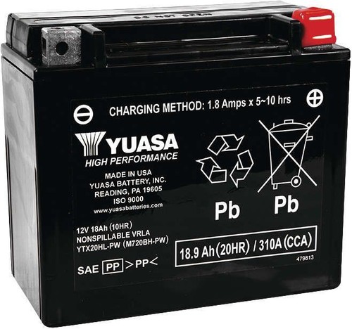 Yuasa grt ytz battery for - yuasa,