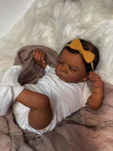 Reborn baby doll black girl - baby,