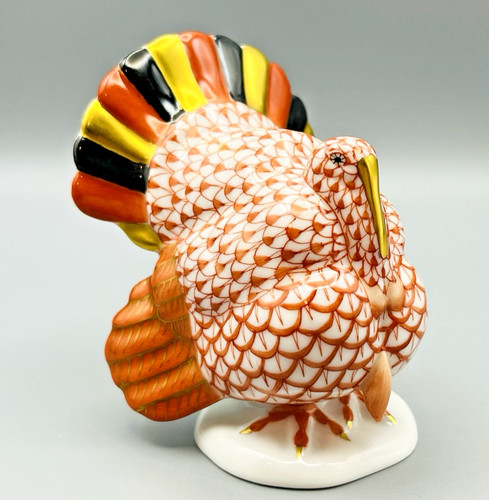 Herend figurine tom turkey - figurine,