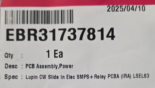New oem lg range - ,