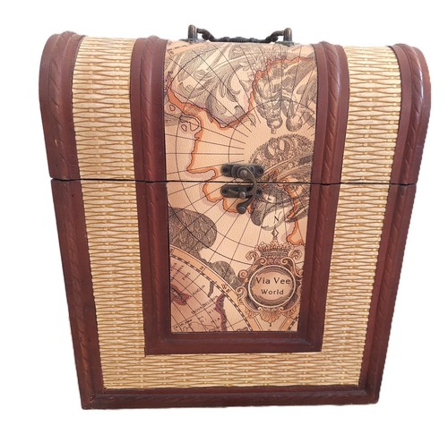 Old world map - map, chest