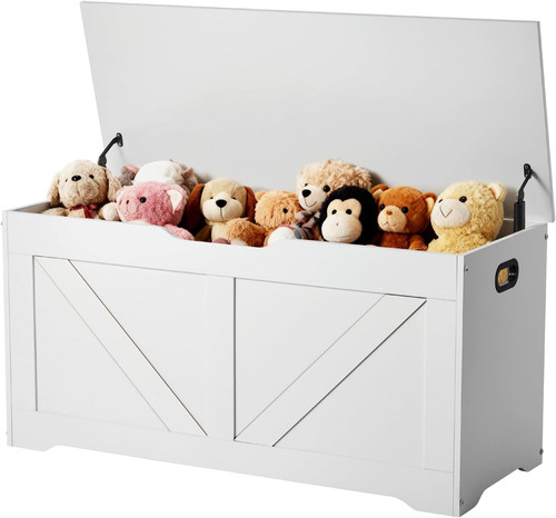 White kids storage bench - kids, &