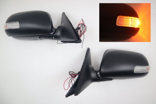 Led manual fold mirror set - led,