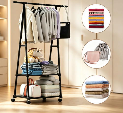 Portable clothes rack - clothes, for