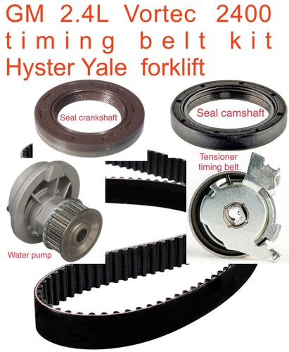 Timing belt kit - 2.4l, hyster