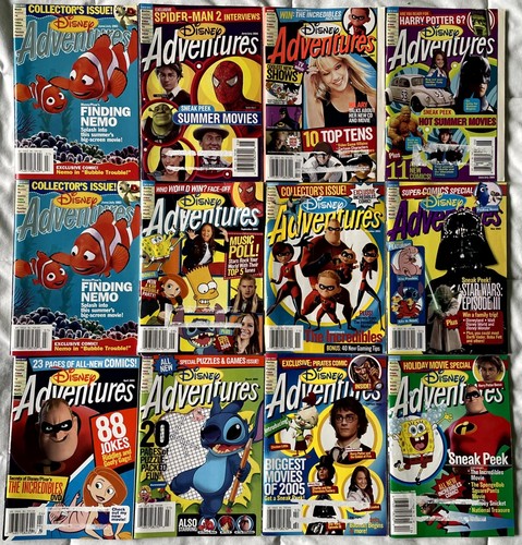 Disney adventures magazines - disney,