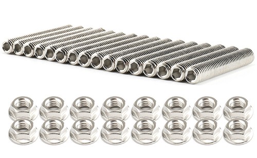 16pcs stainless steel - stainless, exhaust