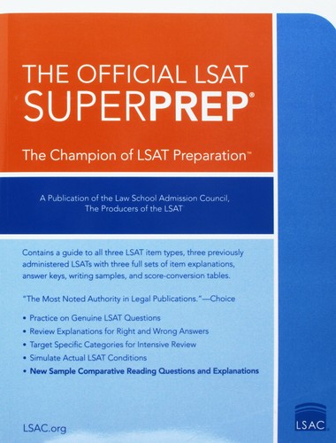 The official lsat superprep - lsat,
