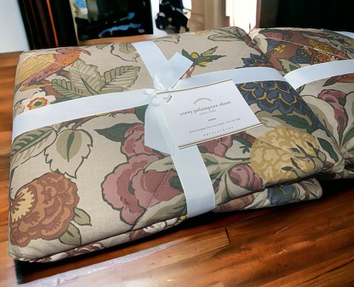 Pottery barn corey palam shams - corey,