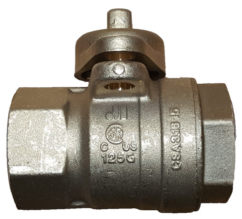 Jomar brass valve - 1-1/4", fnpt