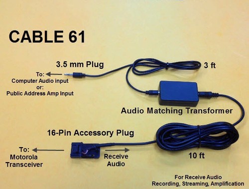 Cable motorola maxtrac - 61,