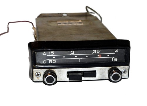 Vintage portable car autoradio - vintage,