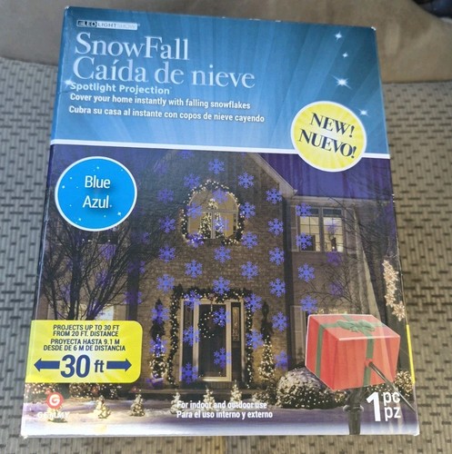 Led light show snowfall - light,