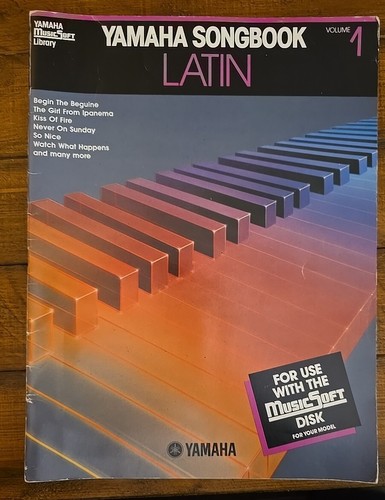 Yamaha latin vol sheet music - 1,