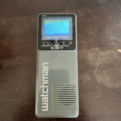 Vintage sony watchman 10a - sony, fd-10a