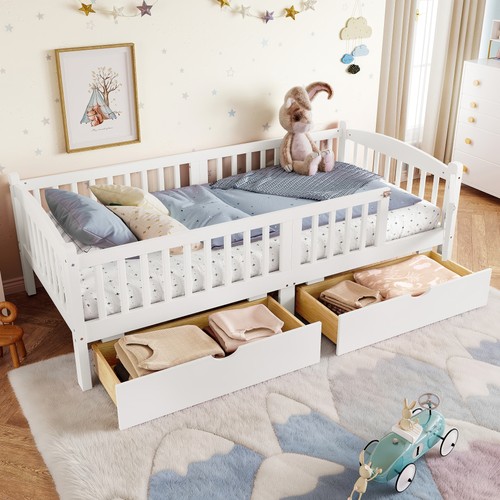 Kids wooden twin platform - twin, xl