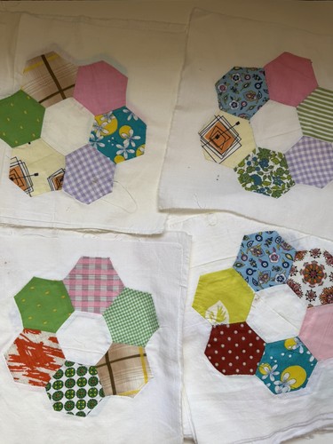 Quilt blocks vintage 50s - 41,