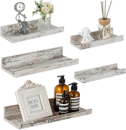 Rustic shelves wall mounted - rustic,