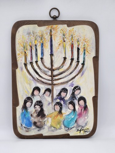 Grazia hanukah painting - grazia,